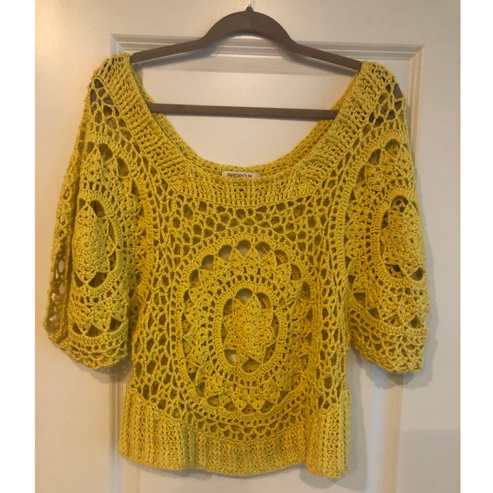 Crochet sweater